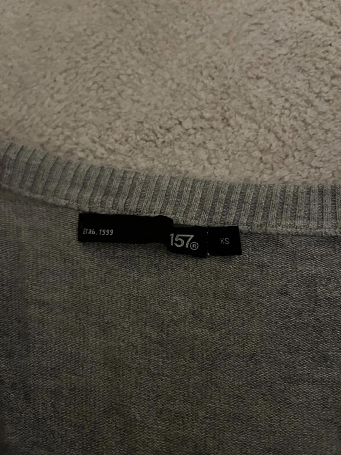 Grå kofta från 157, croppad XS - 2