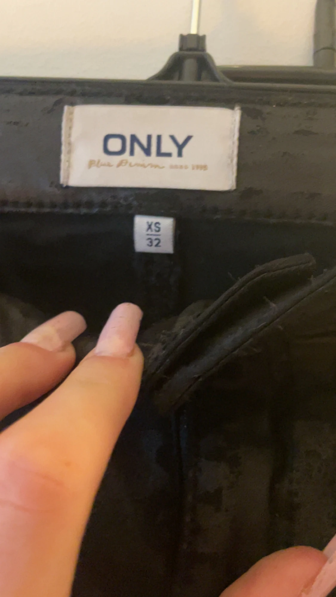 Svarta skinny jeans från ONLY XS - 1