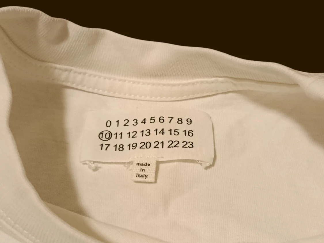 vit t-shirt med print - 4