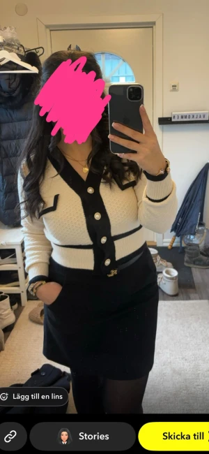 Stickad tröja - Mysig stickad tröja st M