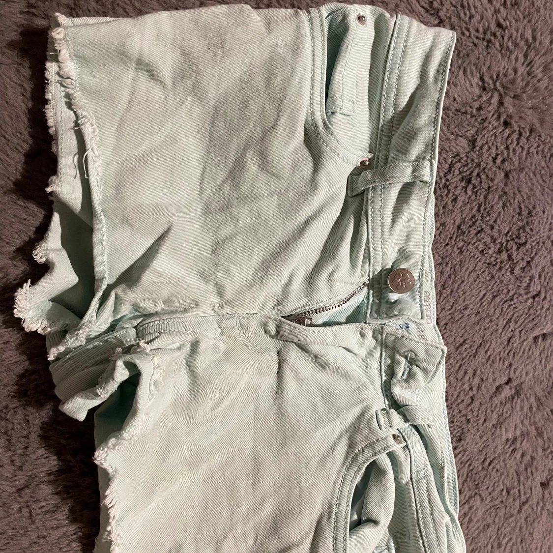Ljusblåa jeansshorts från Esmara