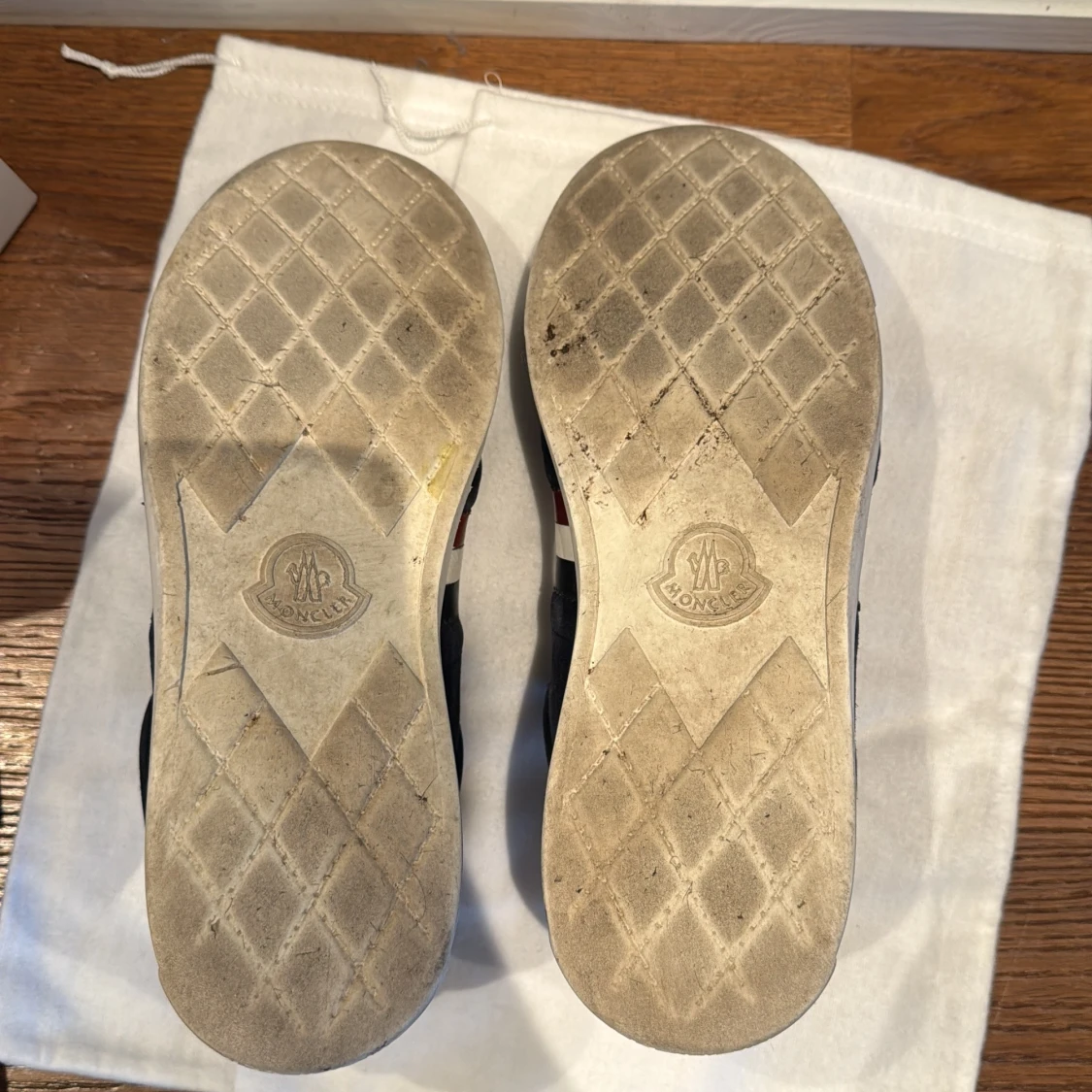 Mörkblå moncler sneakers - 2