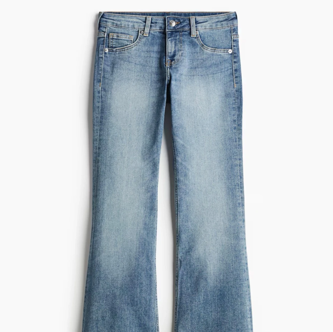 Lågmidjade bootcut jeans 