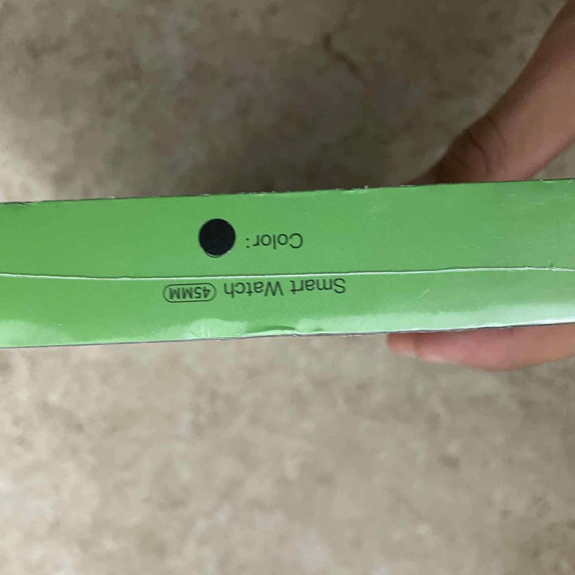 Svart smartklocka Modio MW06 - 2