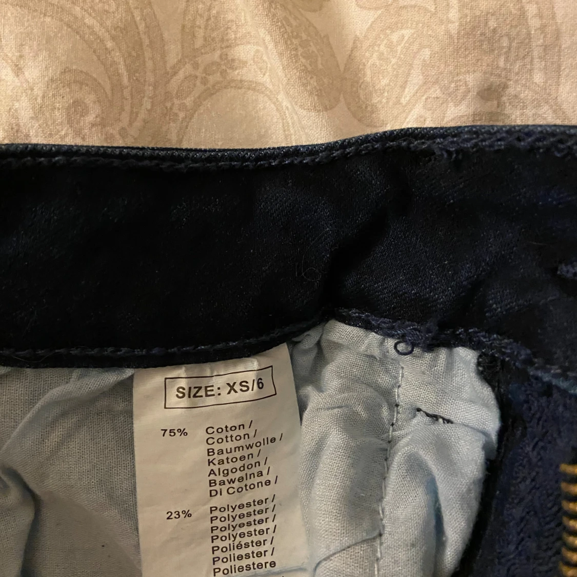 Mörkblå bootcut jeans från Yamz XS - 2