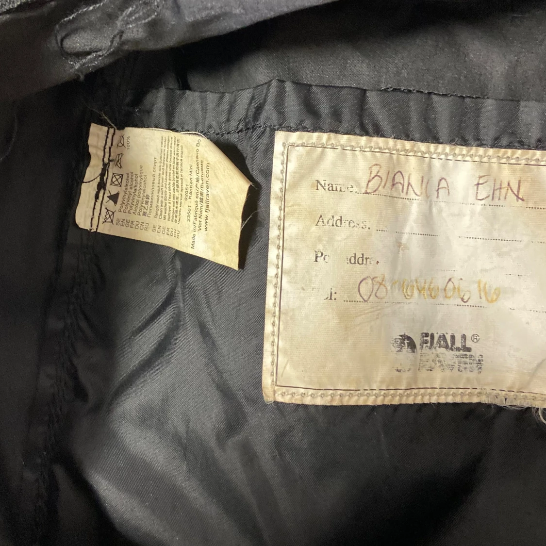 Svart Fjällräven Kånken ryggsäck - 4