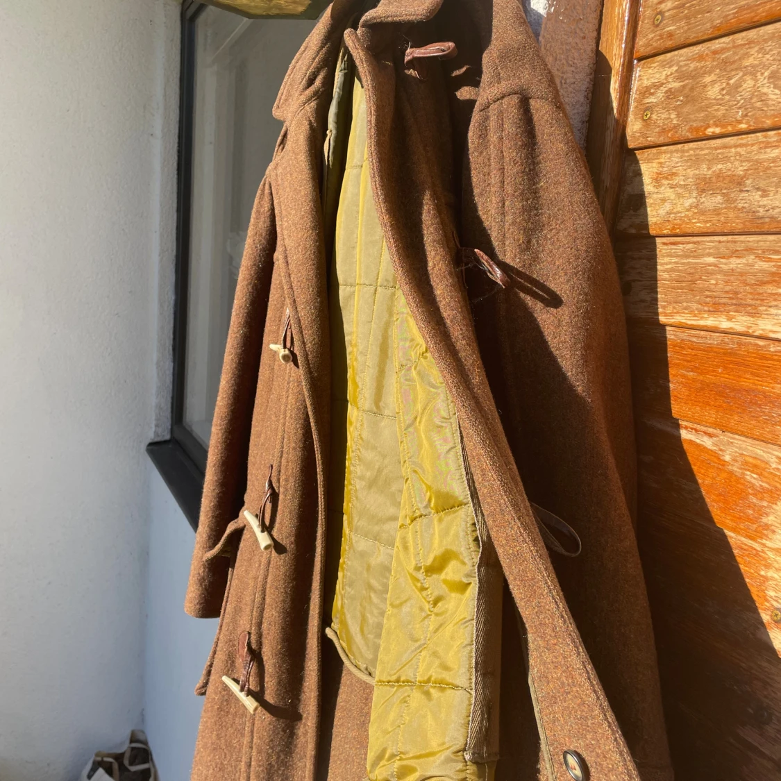 Brun duffelrock från Marlboro Classics - 1