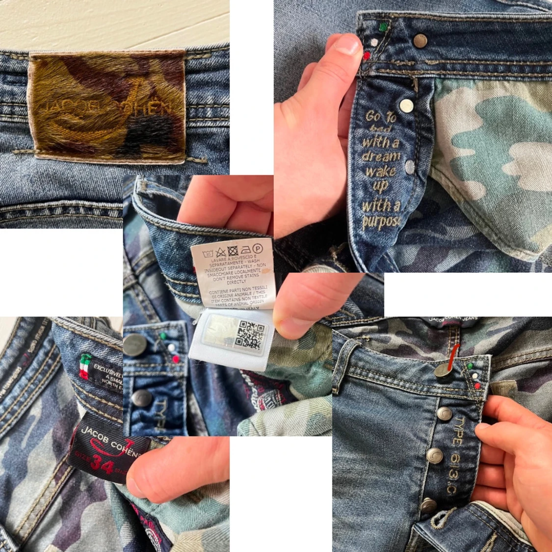 Jacob cohën jeans type 613 c  - 1