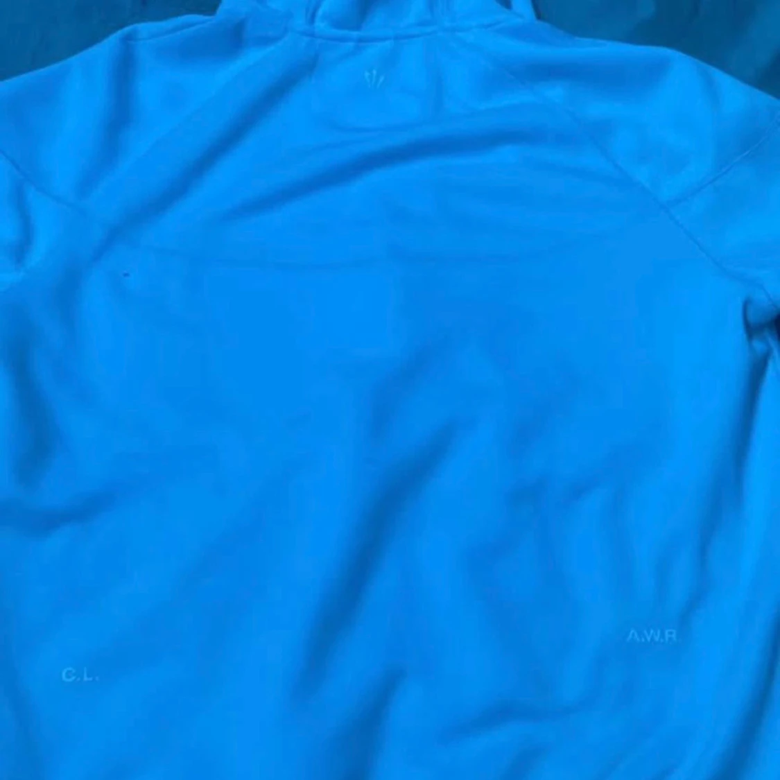 Blå Nike NOCTA vindjacka med huva - 1