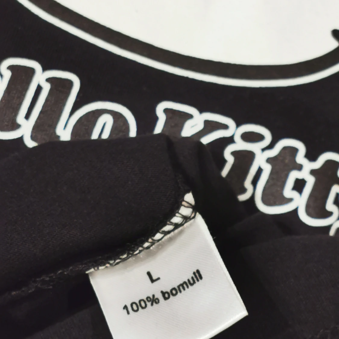 Svarta Hello Kitty 2 delar pyjamas  - 2