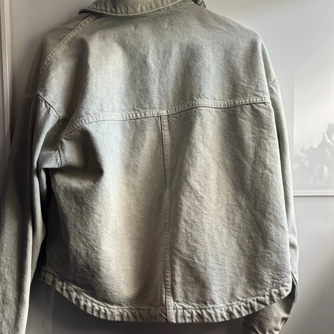 Grön jeansjacka från Zara XS - 1