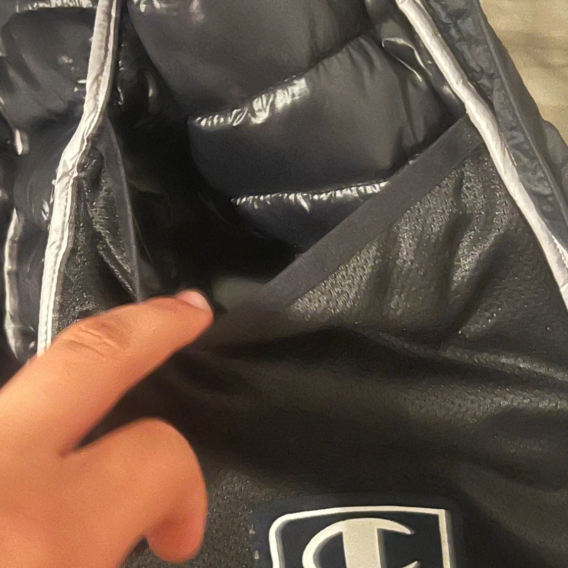 Svart pufferjacka från Champion S - 4