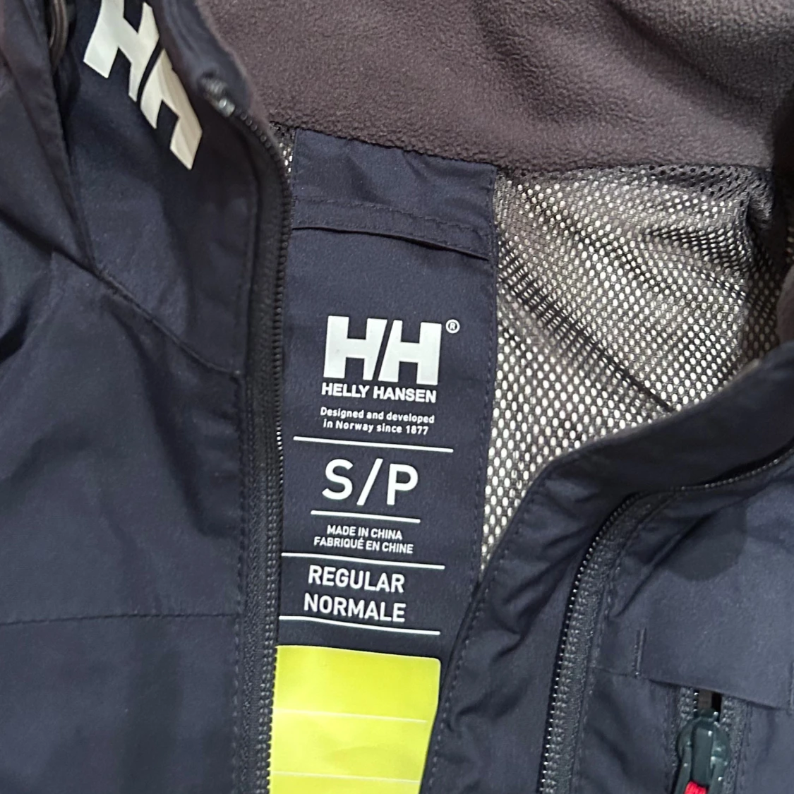 Mörkblå vind/regnjacka Helly Hansen S - 1