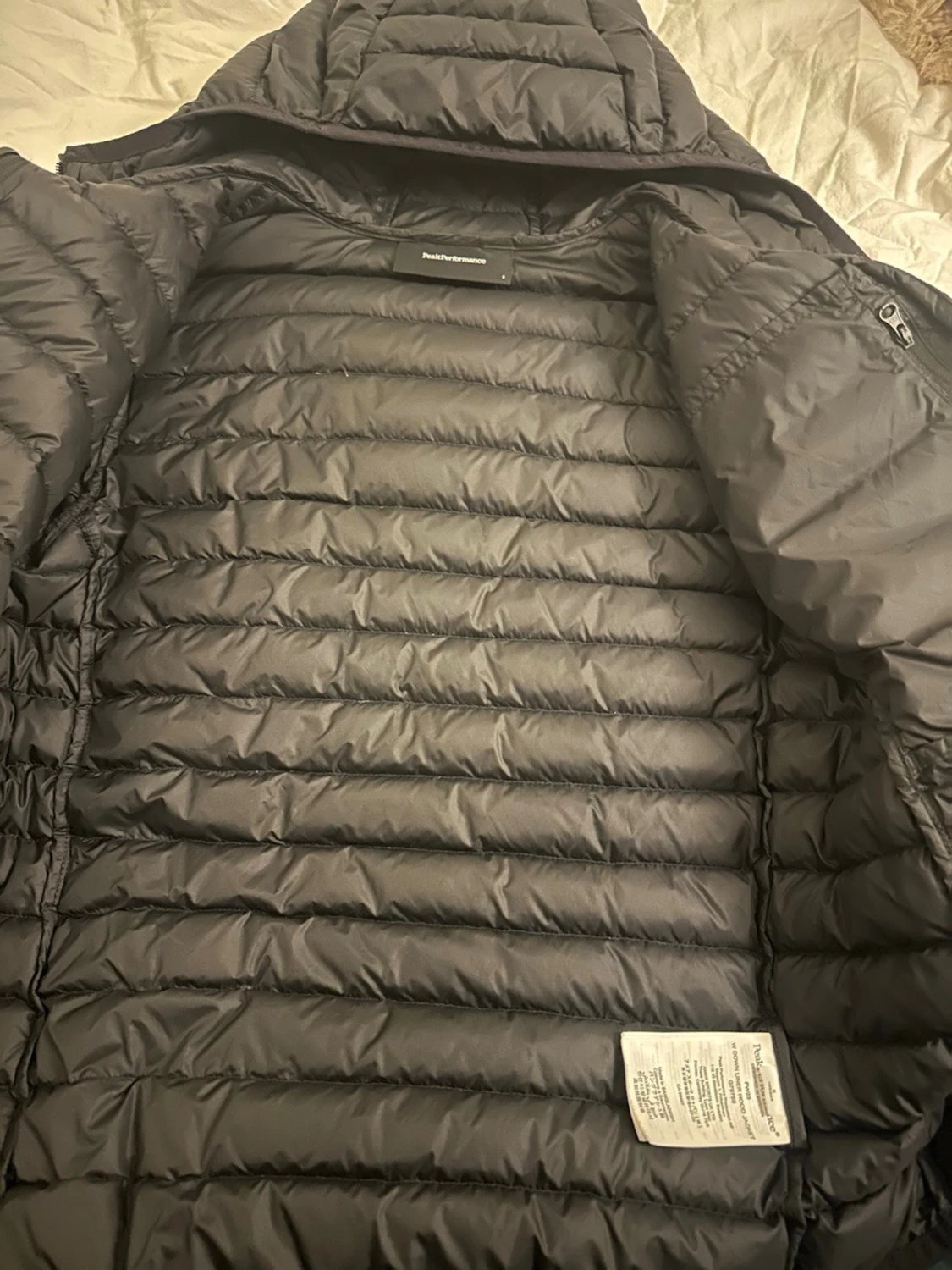 Svart dunjacka Peak Performance S - 3