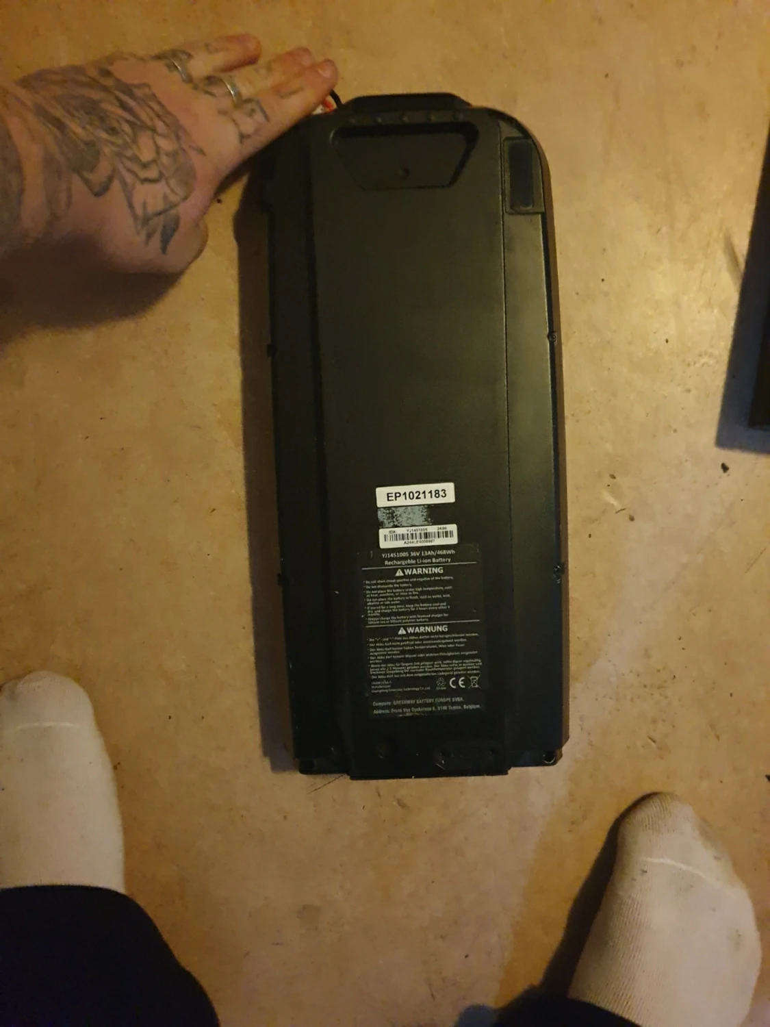 Elcykelbatterier, olika modeller - 3