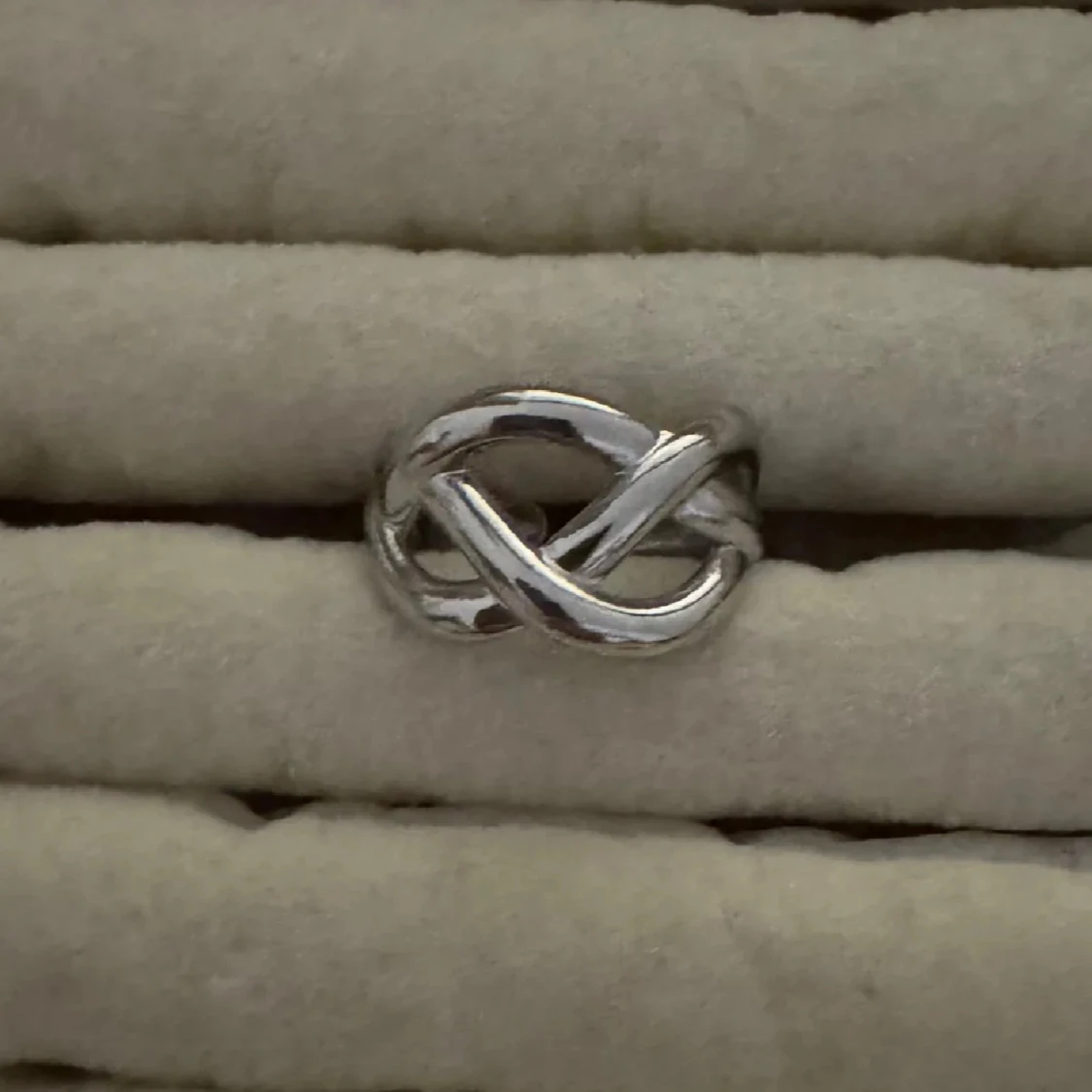 Rostfritt stål ring 