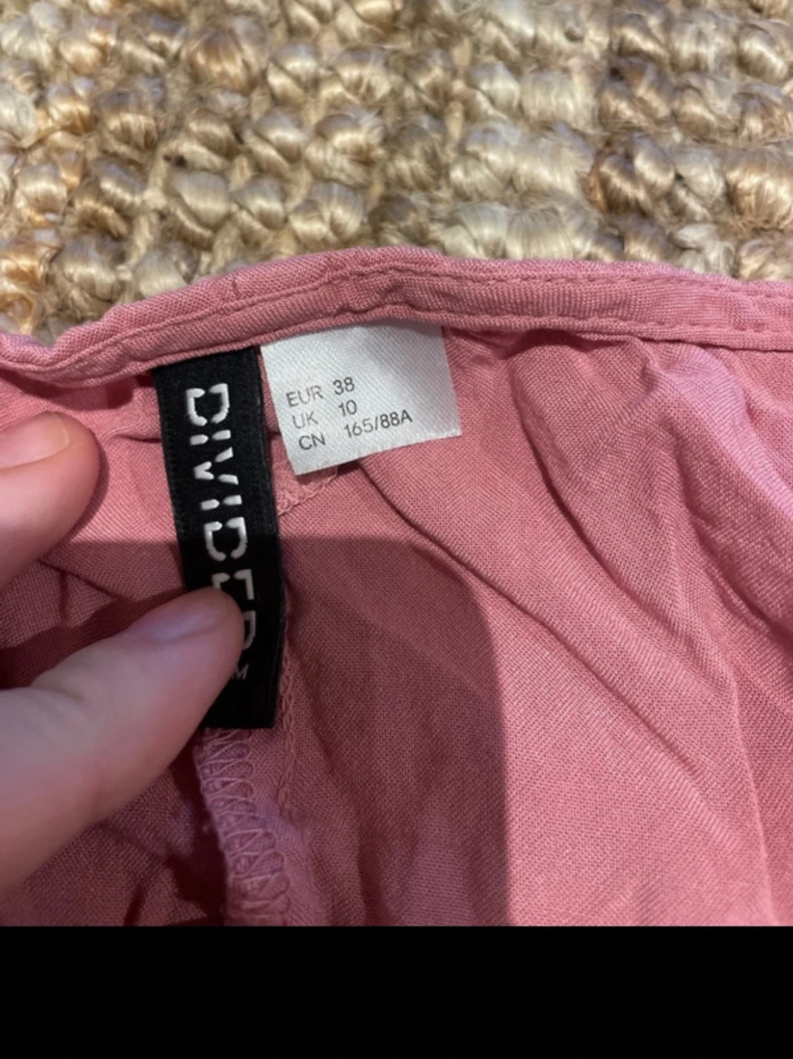 Rosa sommar klänning - 2