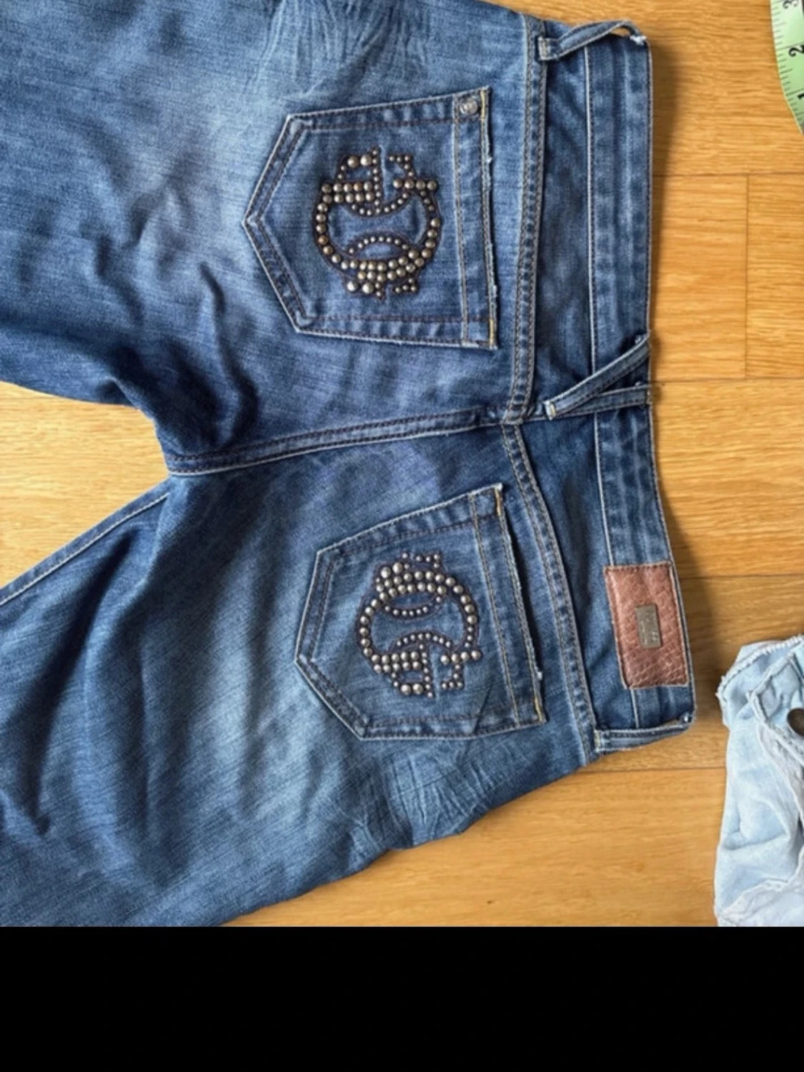 Lågmidjade bootcut jeans - 3