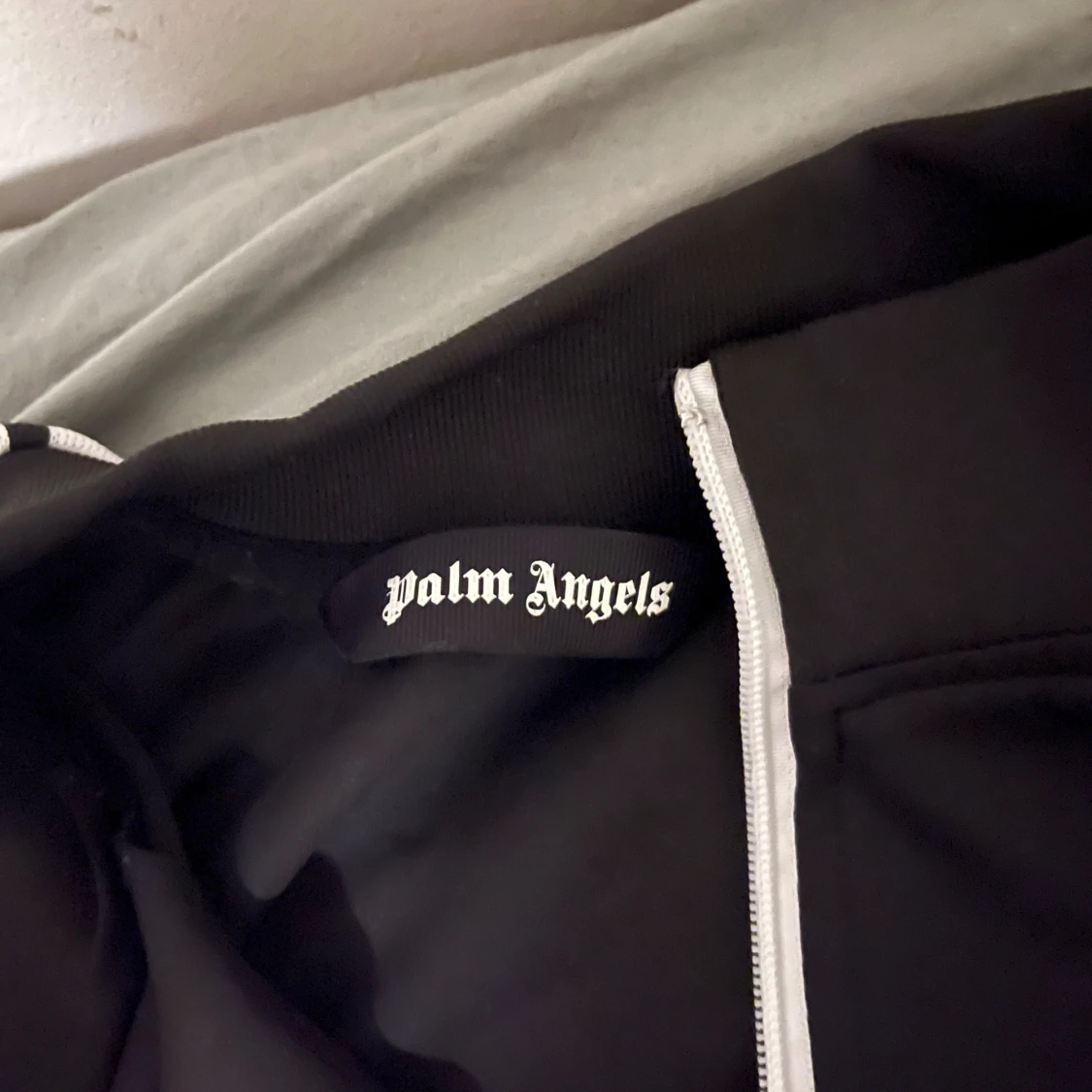 Svart track jacket från Palm Angels - 1