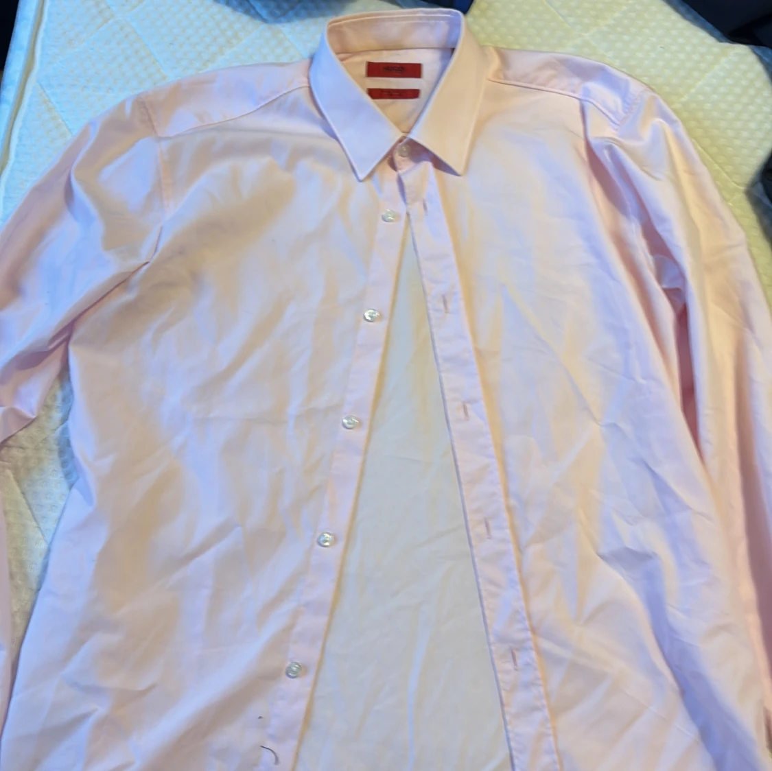 Ljusrosa skjorta Hugo Boss  - 1