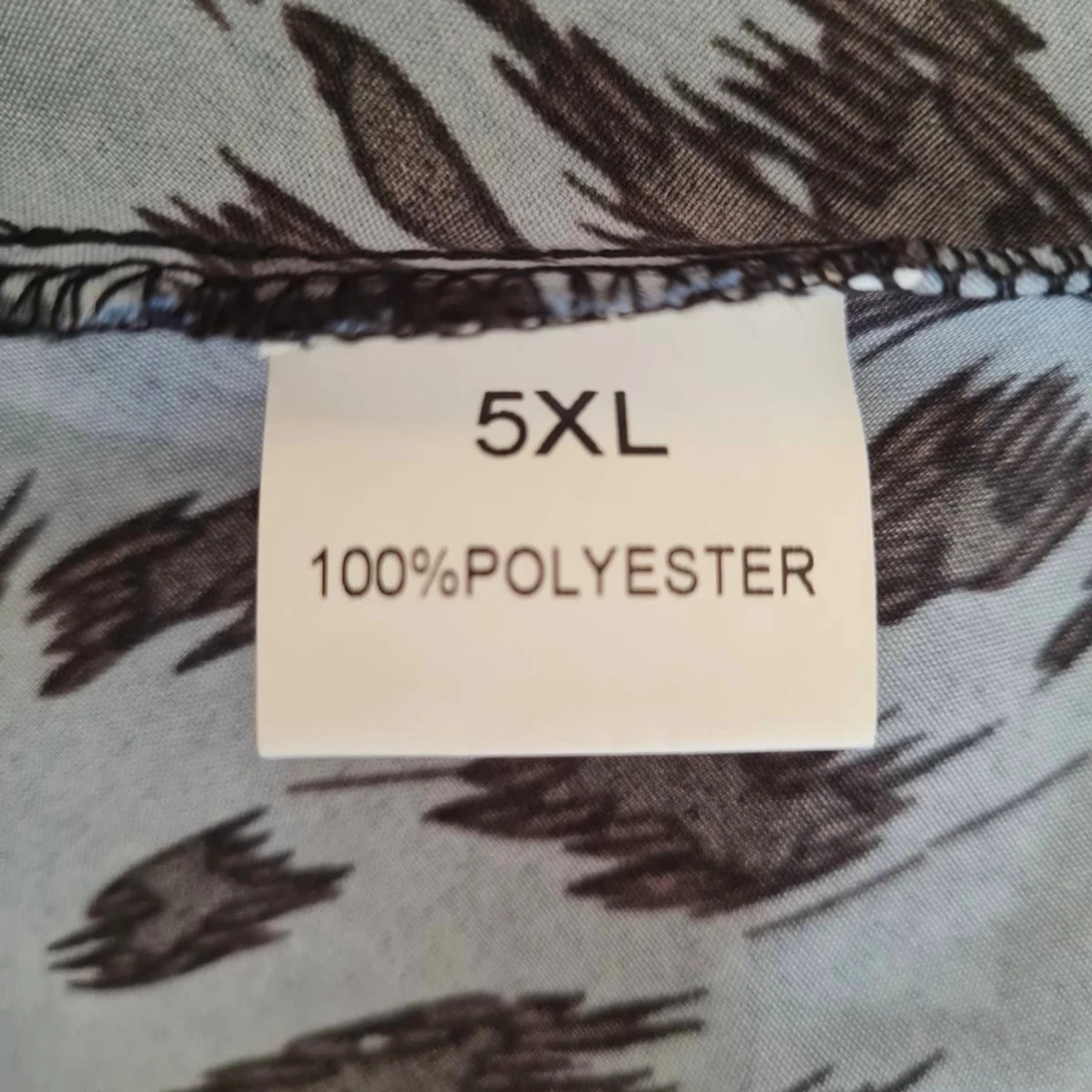 Mönstrad långkjol strl 5XL - 1