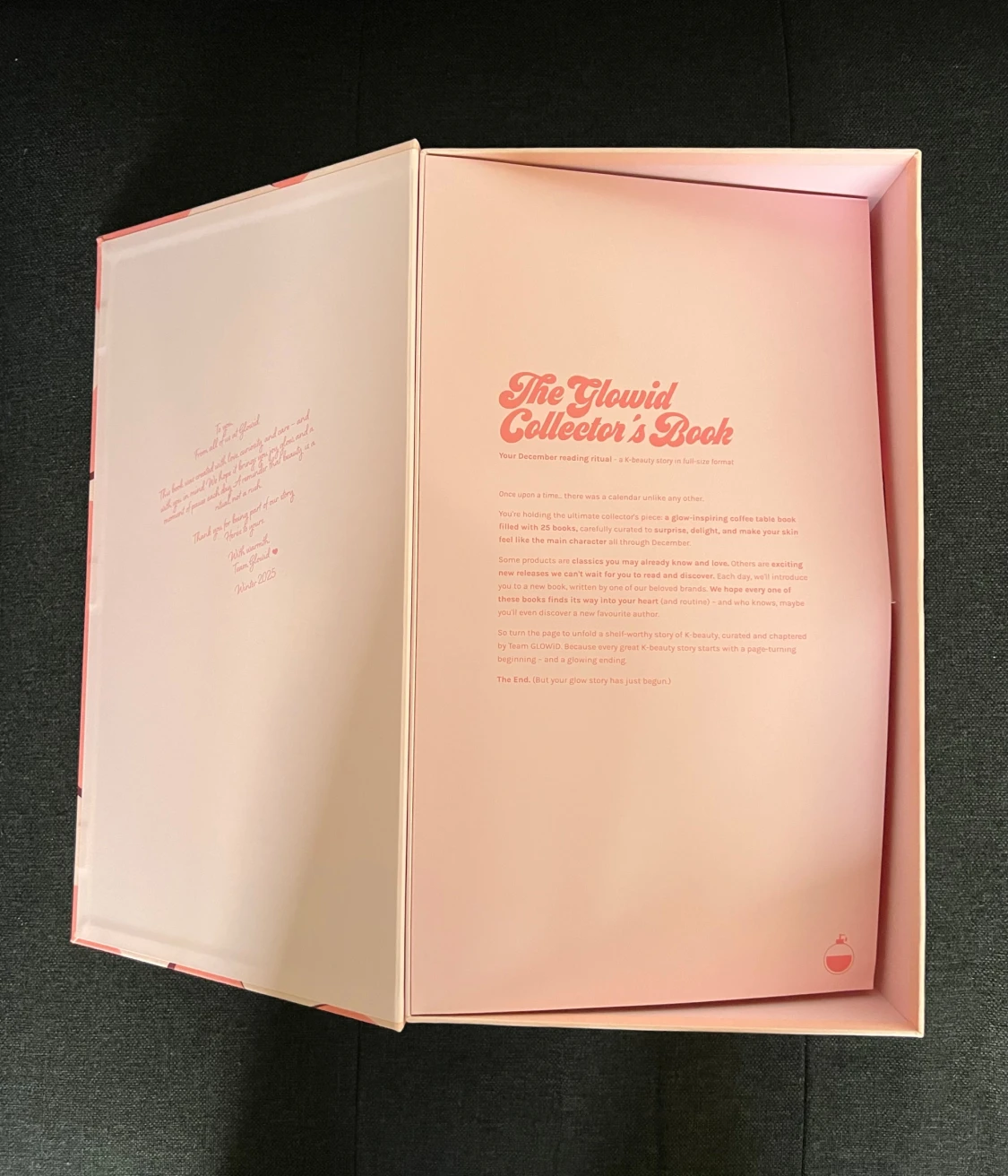 Glowid julkalender box  - 2