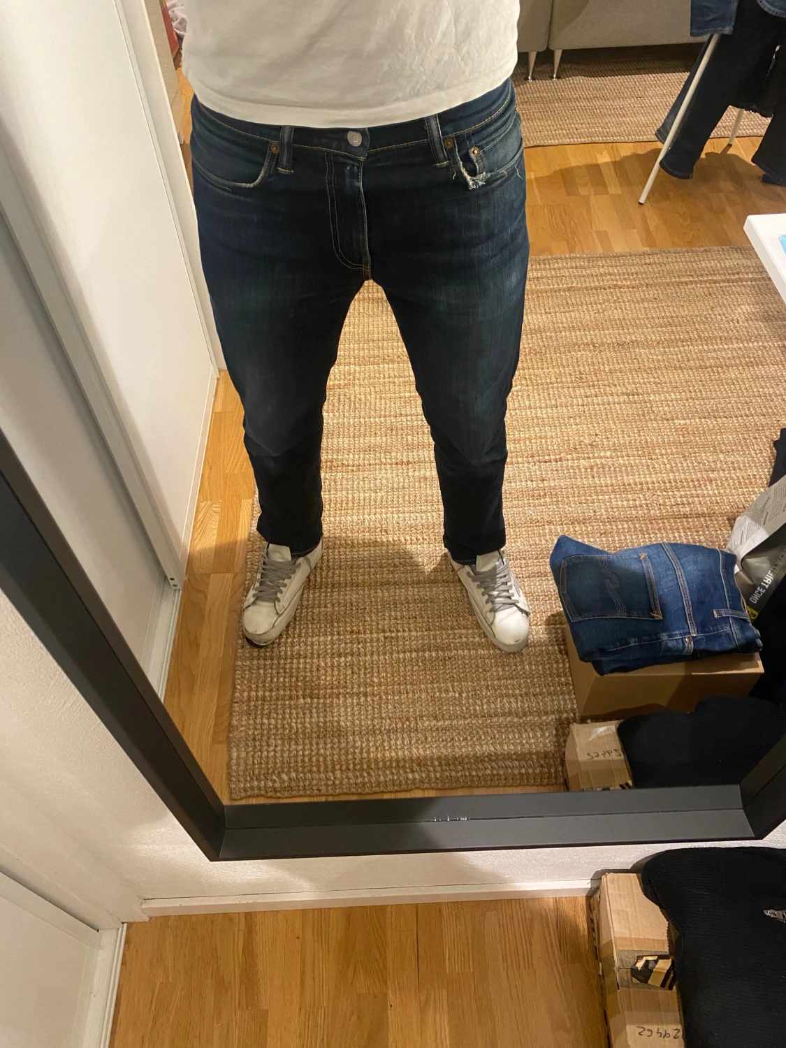 Levi's 511 mörkblå jeans