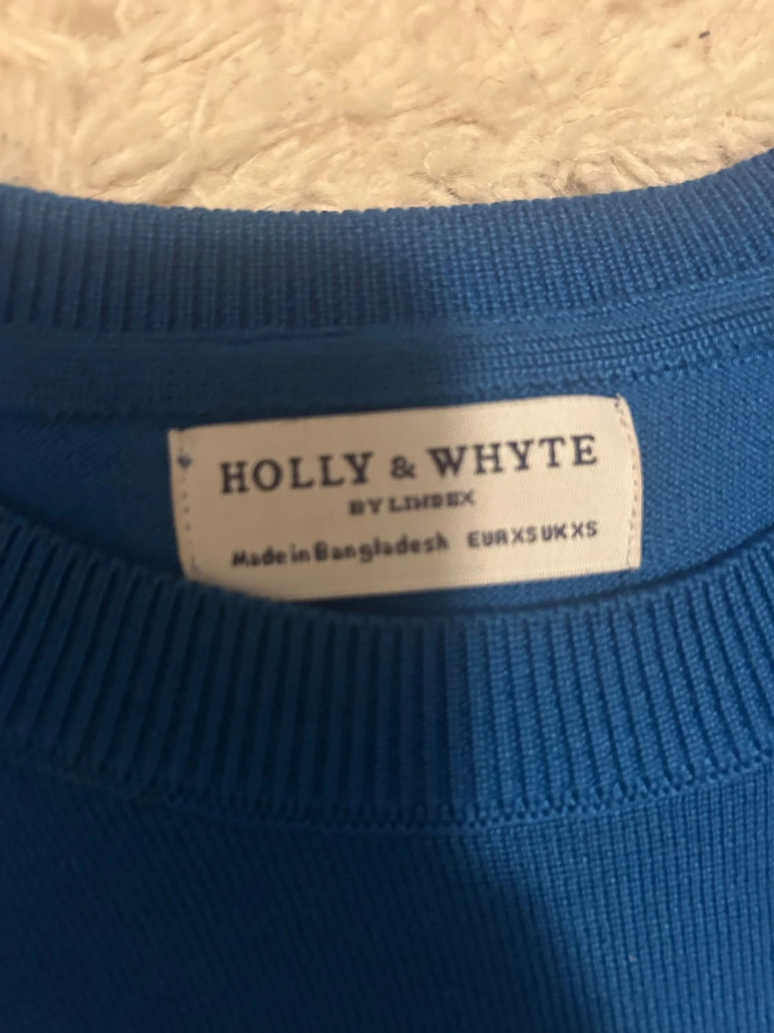 Blå stickad tröja Holly & Whyte XS - 2