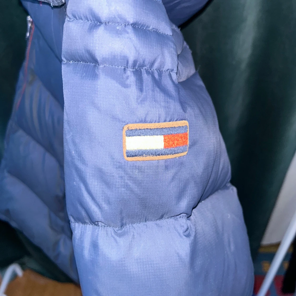 Blå pufferjacka Tommy Hilfiger - 3