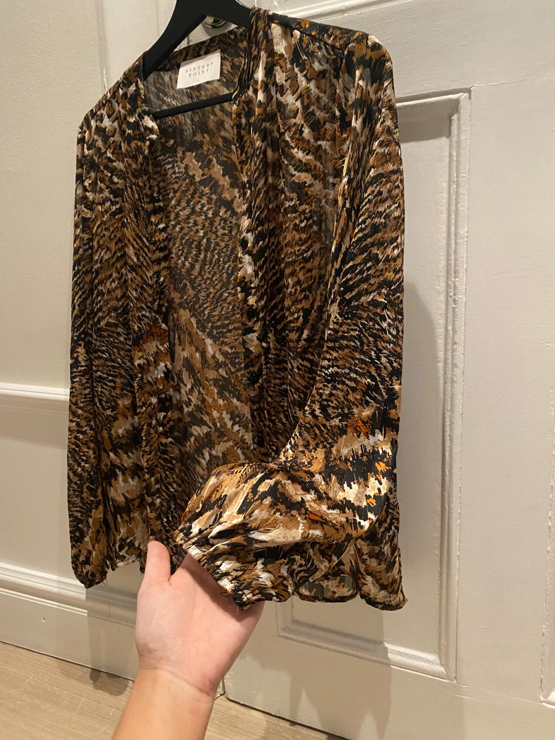 Leopardmönstrad skjorta Sisters Point - 2