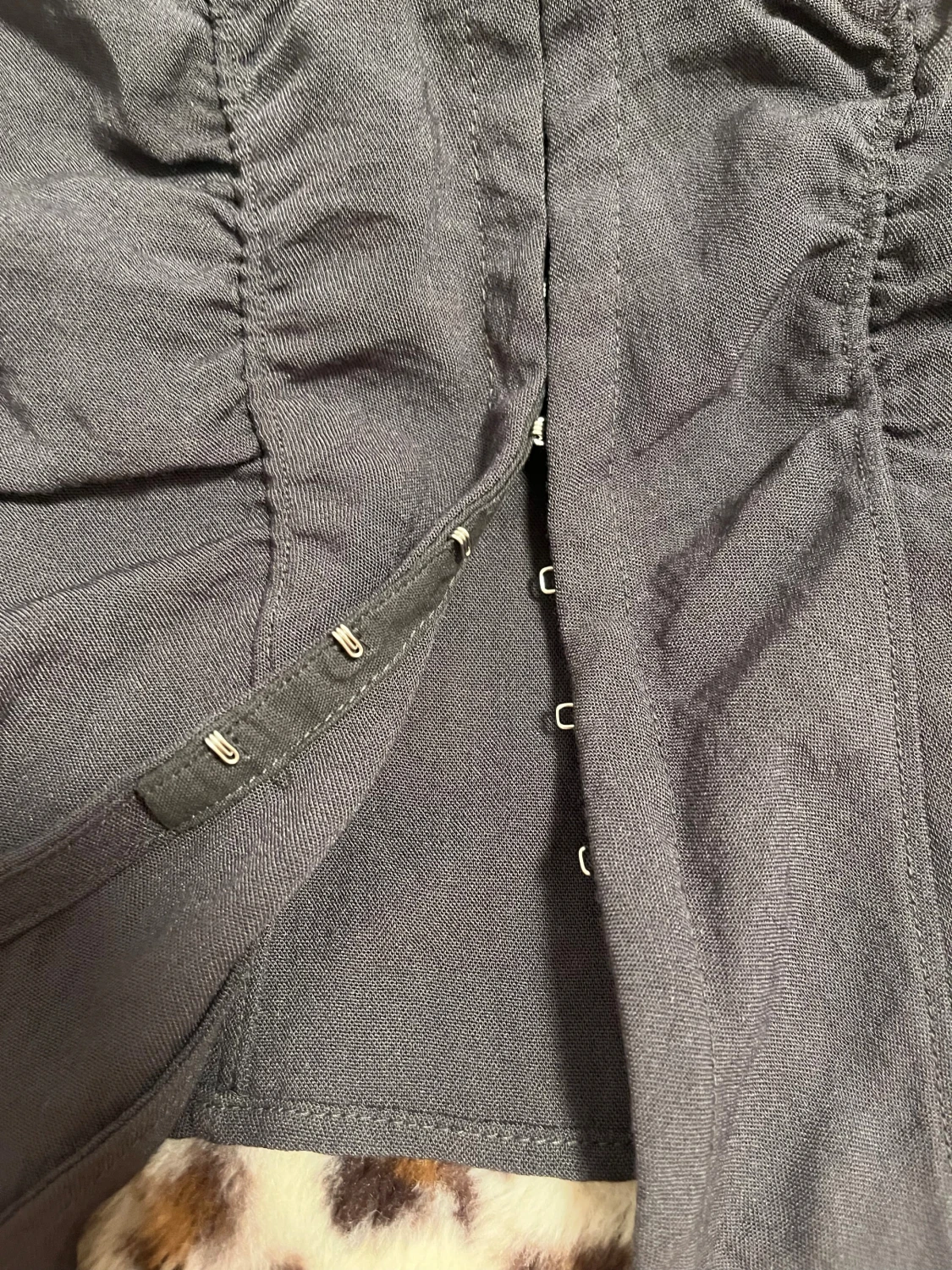 Svart korsettopp från Weekday, strl 36 - 2