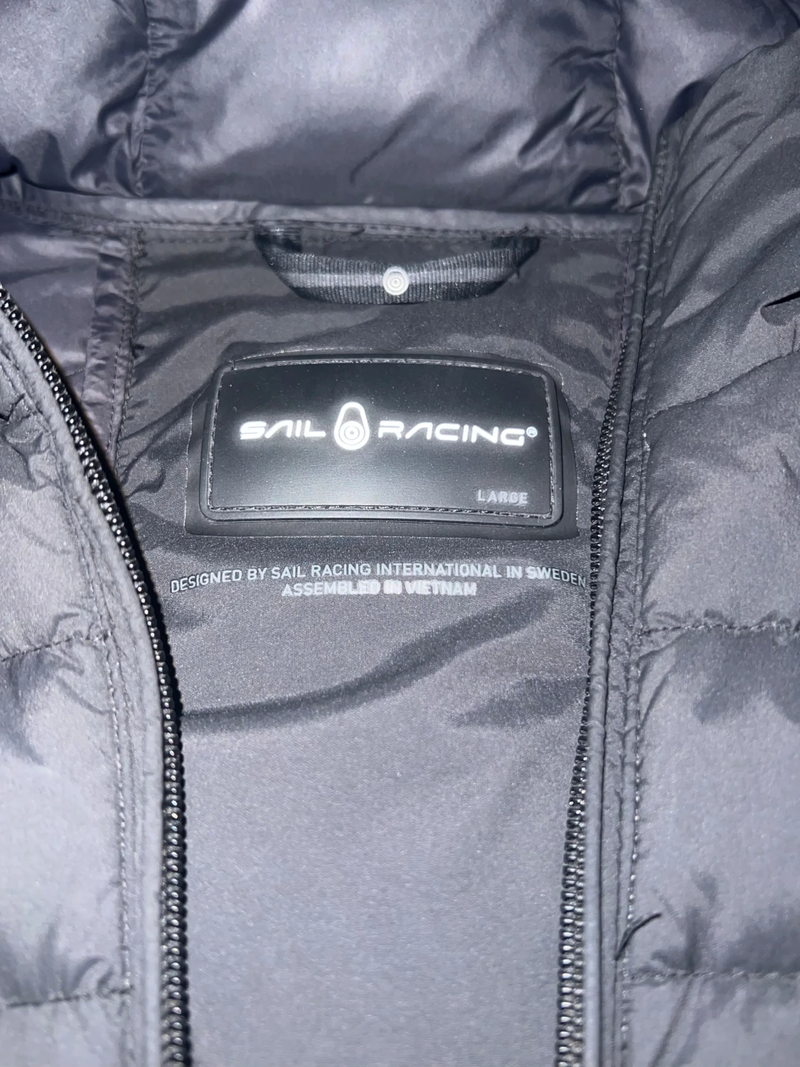 Svart Sail Antarctica Expedition-jacka  huva - 4