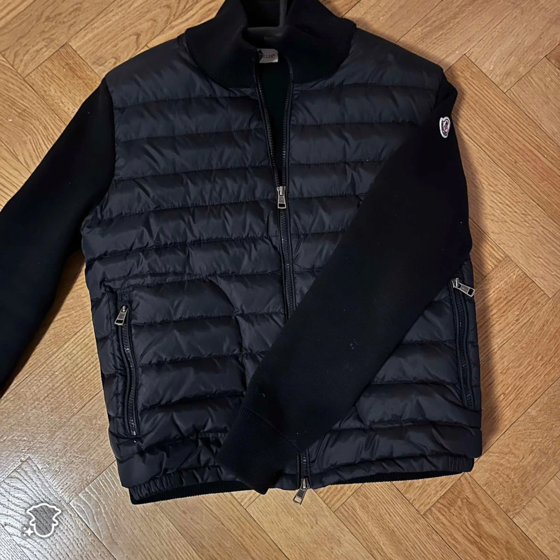 Svart cardigan från Moncler