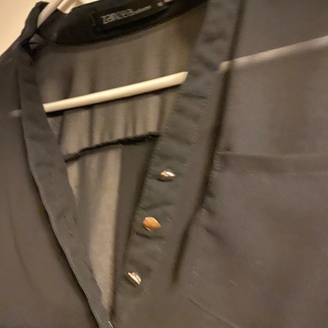 Svart henleyblus från Zanzea - 2