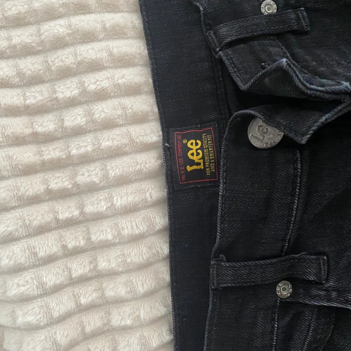 Svarta jeans från Lee - 1