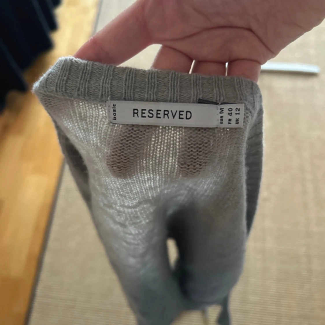 Grå omlottkofta från Reserved - 2