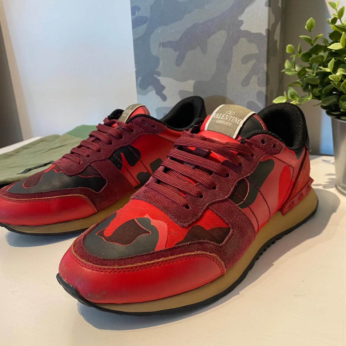Valentino Garavani Rockrunner sneakers röd - 3