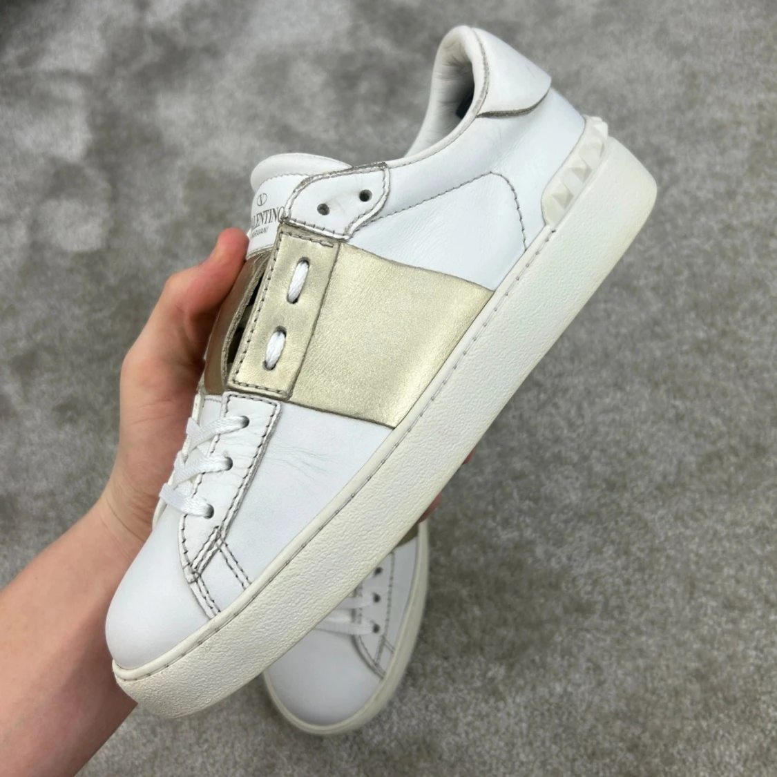 Valentino open guldiga - 2