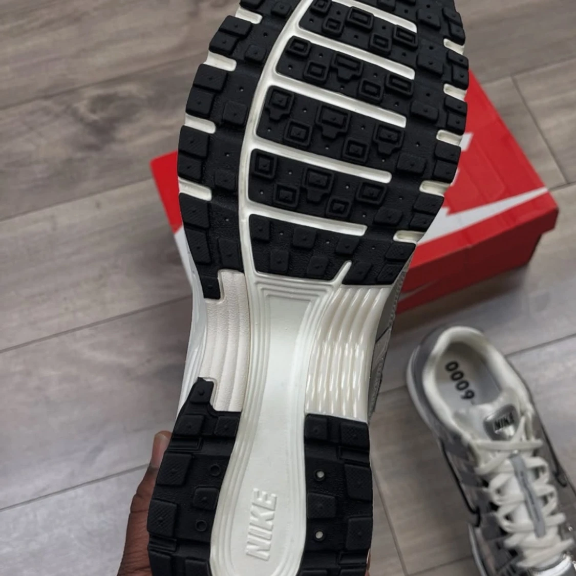 Nike Bowerman 6000 silver sneakers - 2