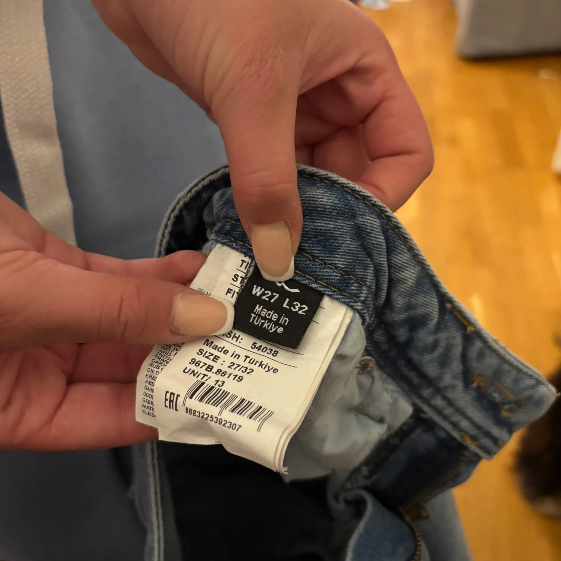 Ljusblå raka jeans från LTB, W27 L32 - 2