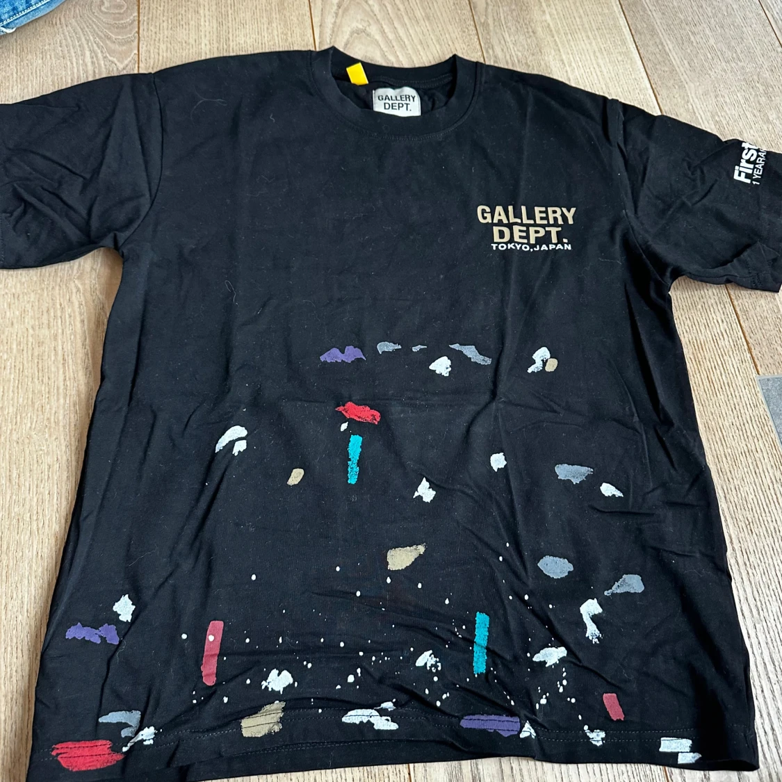 Svart t-shirt Gallery Dept Tokyo