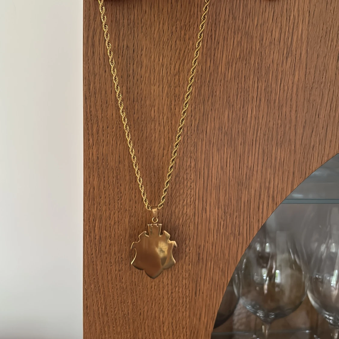 AIK guldhalsband med emblem - 1