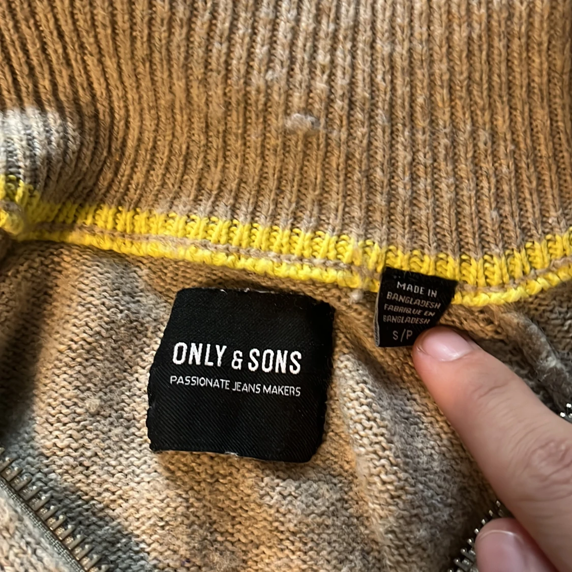 Beige half zip tröja Only & Sons - 2