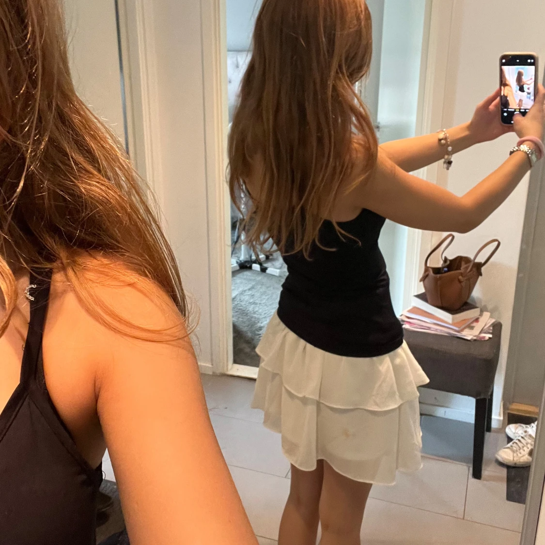 Vit volangkjol från Chelsea XS - 2