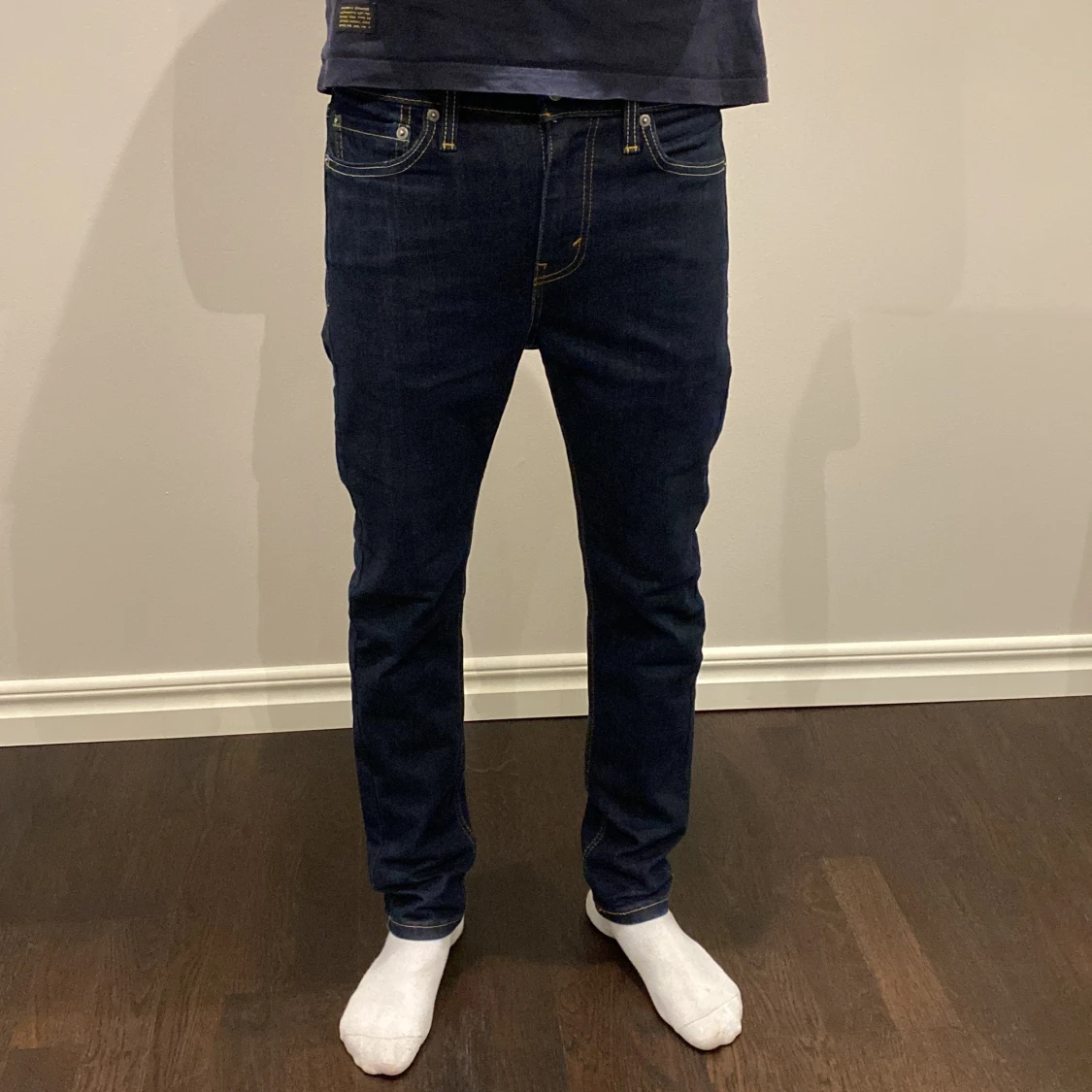 Levi's 510 mörkblå slim jeans
