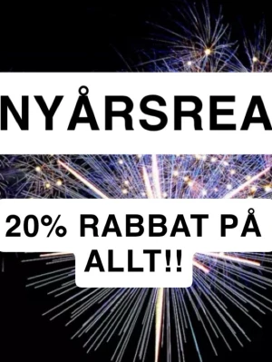 Nyårsrea på allt i min profil - Har satt ner 20% på alla varor i min profil så snabba på för att det kommer bara vara inom nyårsveckan!                                                                      OBS. KÖP INTE DENNA ANNONS