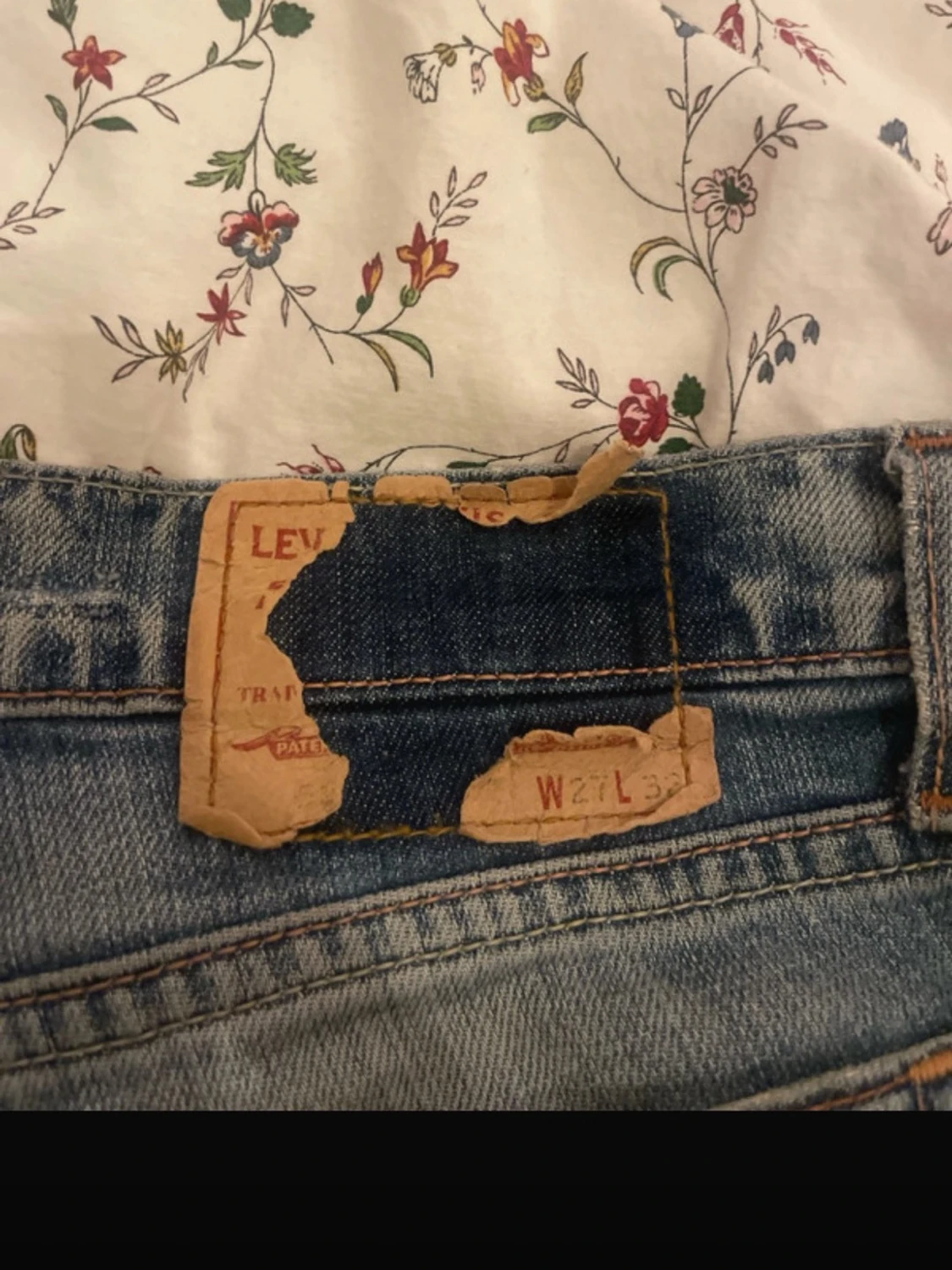 Levis Low bootcut jeans ljusblå - 4