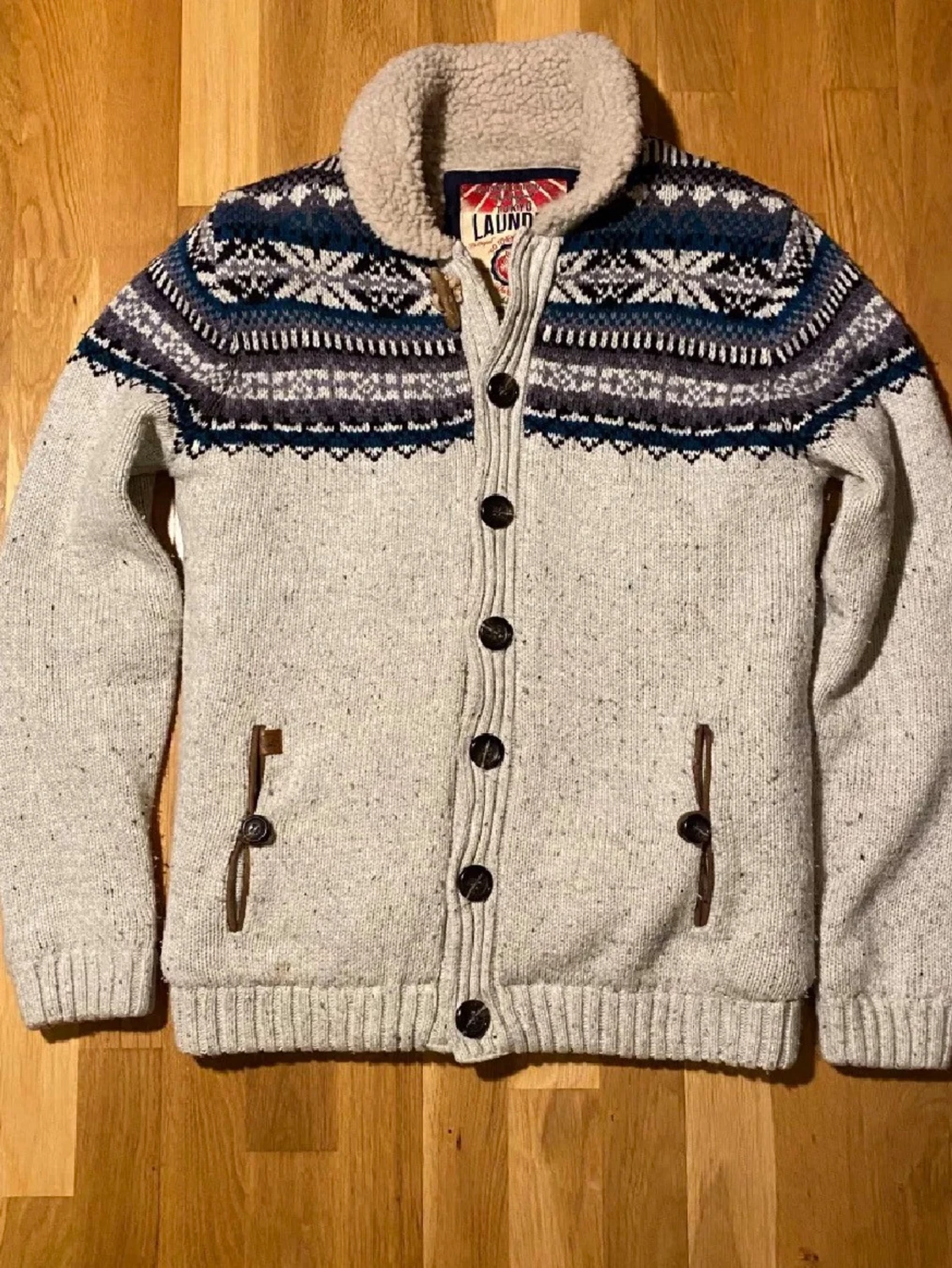 Fodrad cardigan