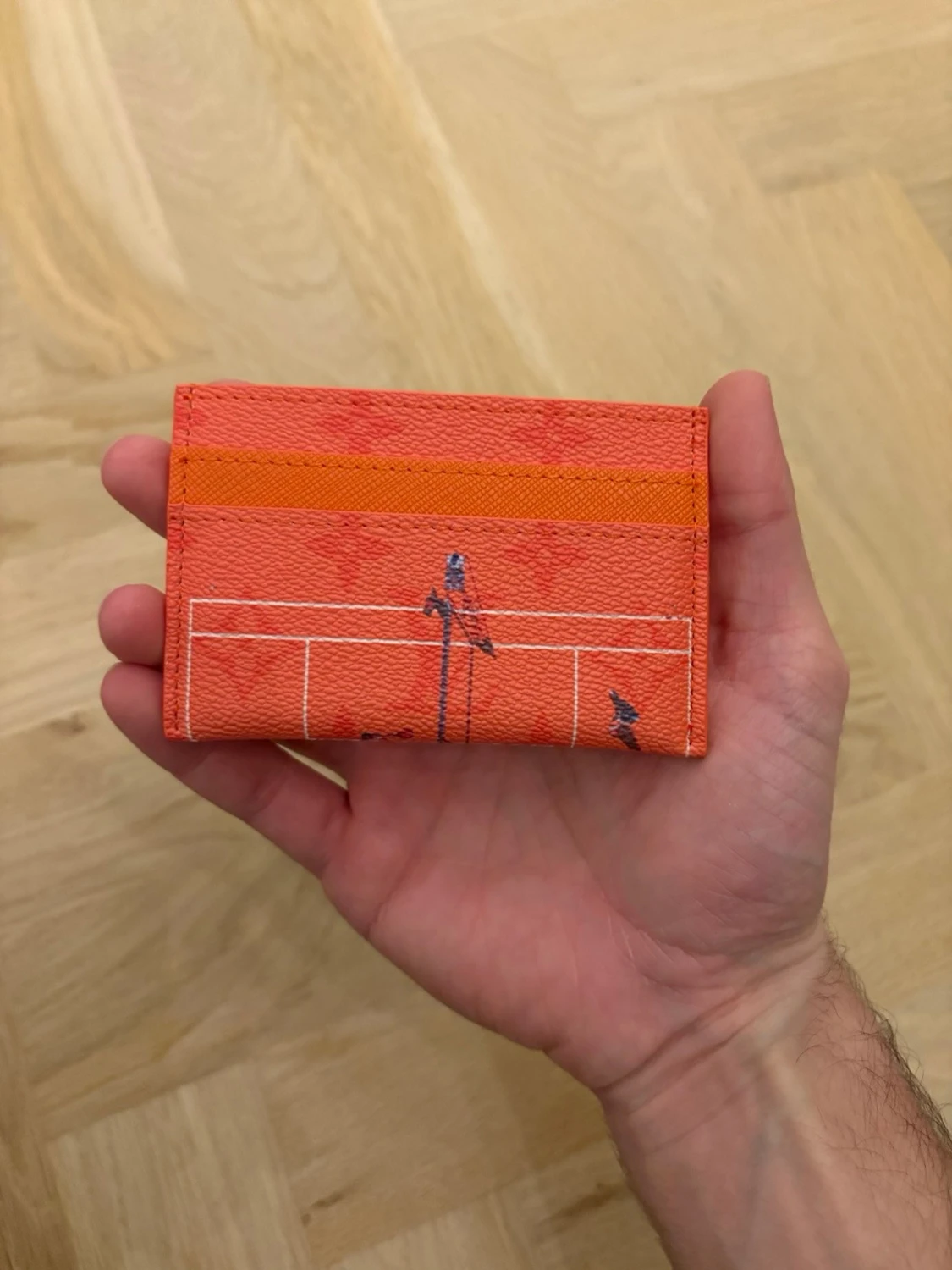 Orange plånbok  - 1