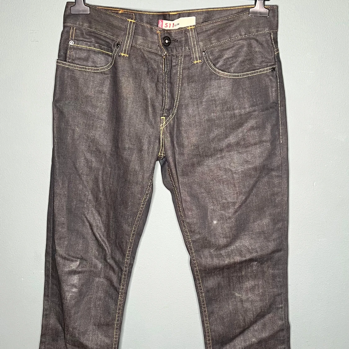 Levi's 511 Slim Jeans Svart W34 L32